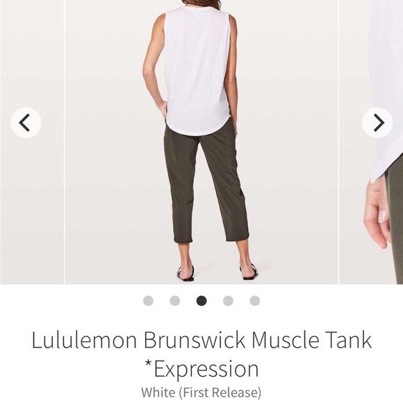 Lululemon NWT Brunswick Muscle Tank *Expression - Picture 8 of 8
